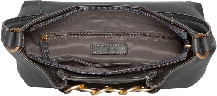 Gabor bags Charlotte Damen Beuteltasche Bucket Bag Dark Grey, Dark Grey