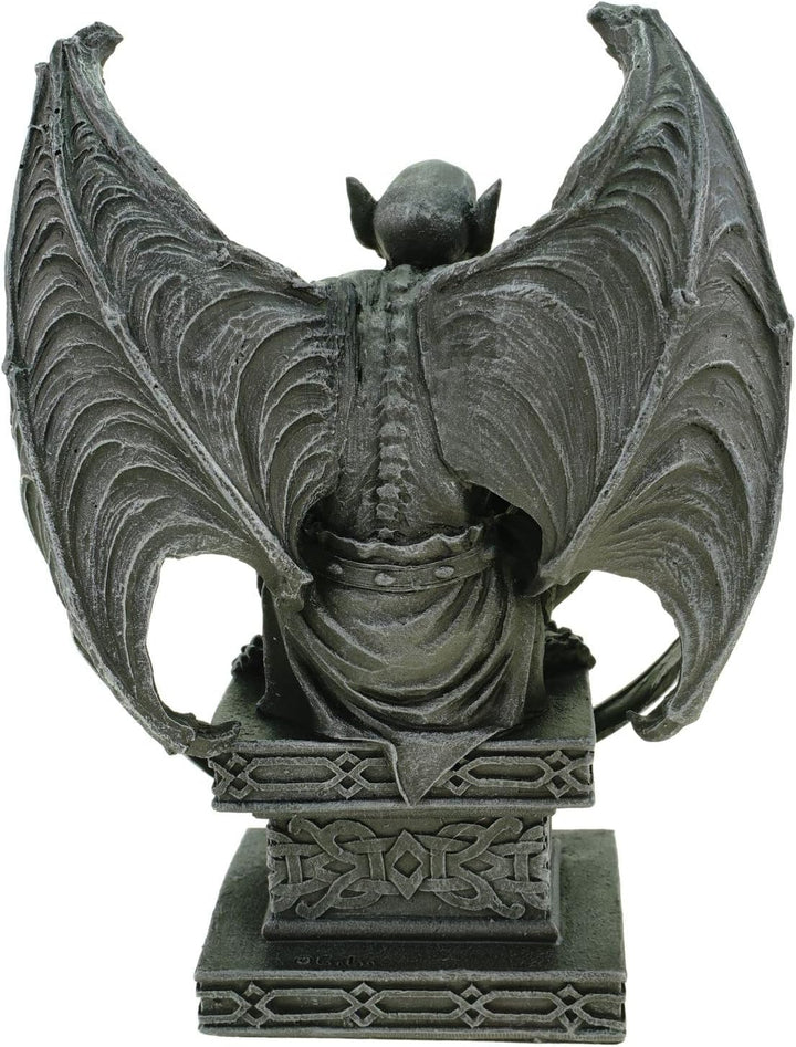 Vogler Midnight Demon mit Schwingen auf Sockel Dämon Gargoyle 19 cm Figur