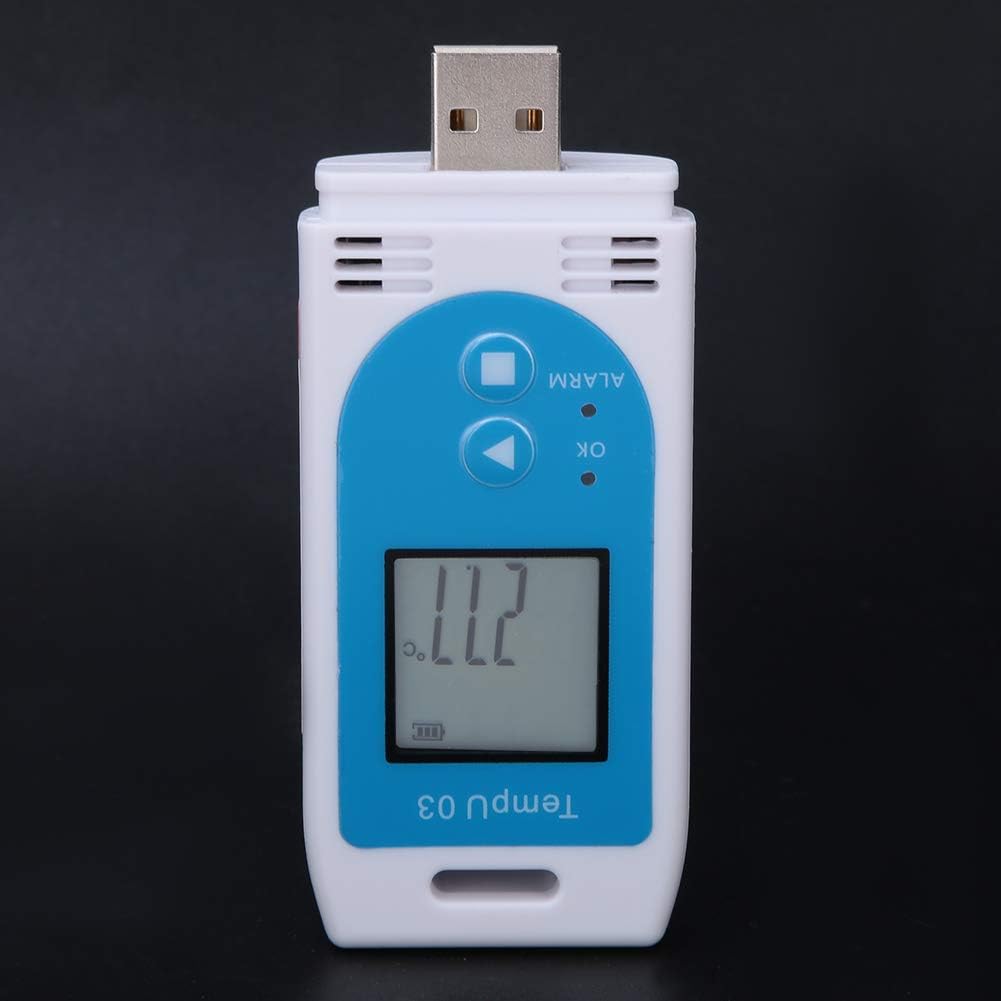 LCD-USB-Datenlogger für Temperatur und Luftfeuchtigkeit PDF GSP Datalogger Recorder Datenerfassung f