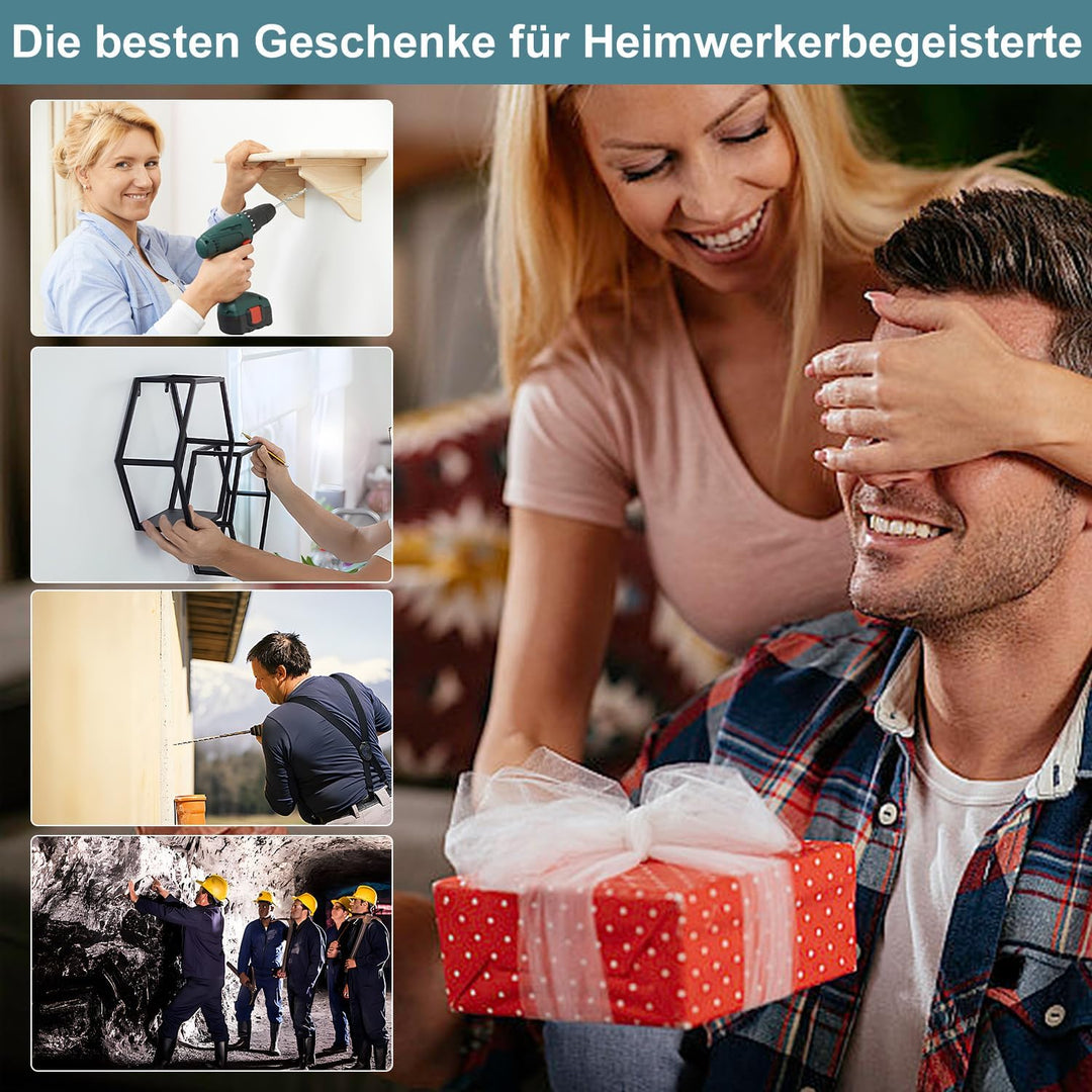 HANMATEK Leitungssucher Ortungsgerät SF3 Wand Scanner Detektor Multifunktional Stud Finder Holz/Eise