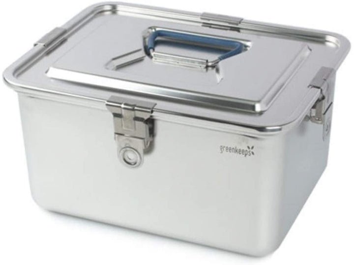 Frischhaltedose aus Edelstahl, luftdicht, mit Deckel, 6,8 l 6.8L (230 Oz), 6.8L (230 Oz)