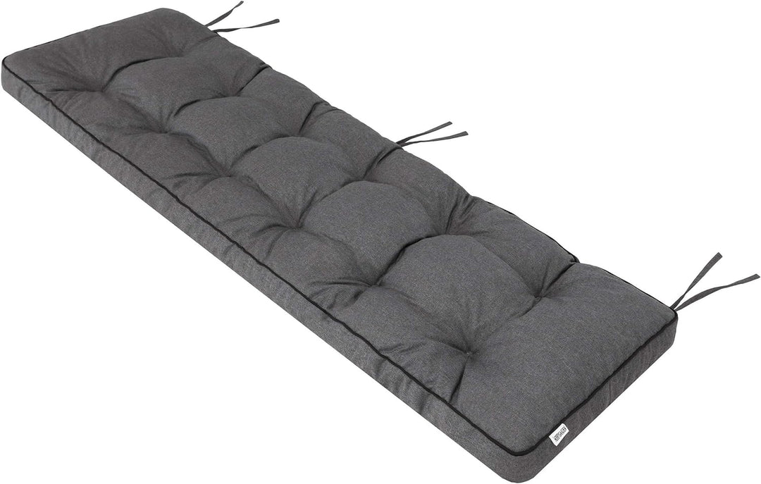 Bankauflage für Gartenbank, Polsterauflage, Sitzkissen, Bankkissen, Bankpolster mit 8 cm Dicke Polst