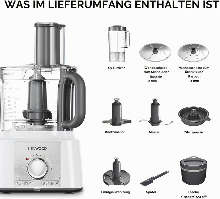 Kenwood FDP65450WH Küchenmaschine