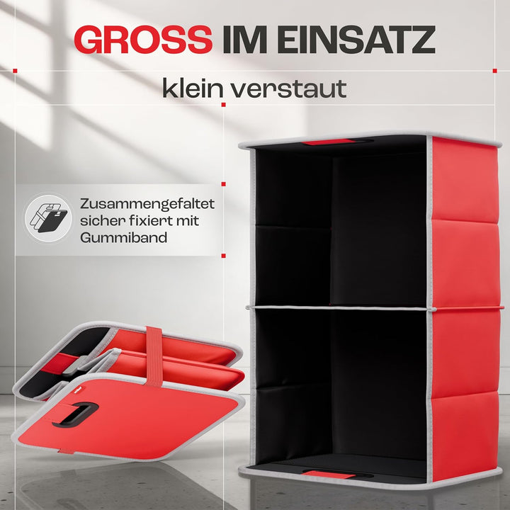 achilles Auto-Faltbox XL - Kofferraumtasche mit grossem Stauraum - grosse Einkaufstasche - Aufbewahr