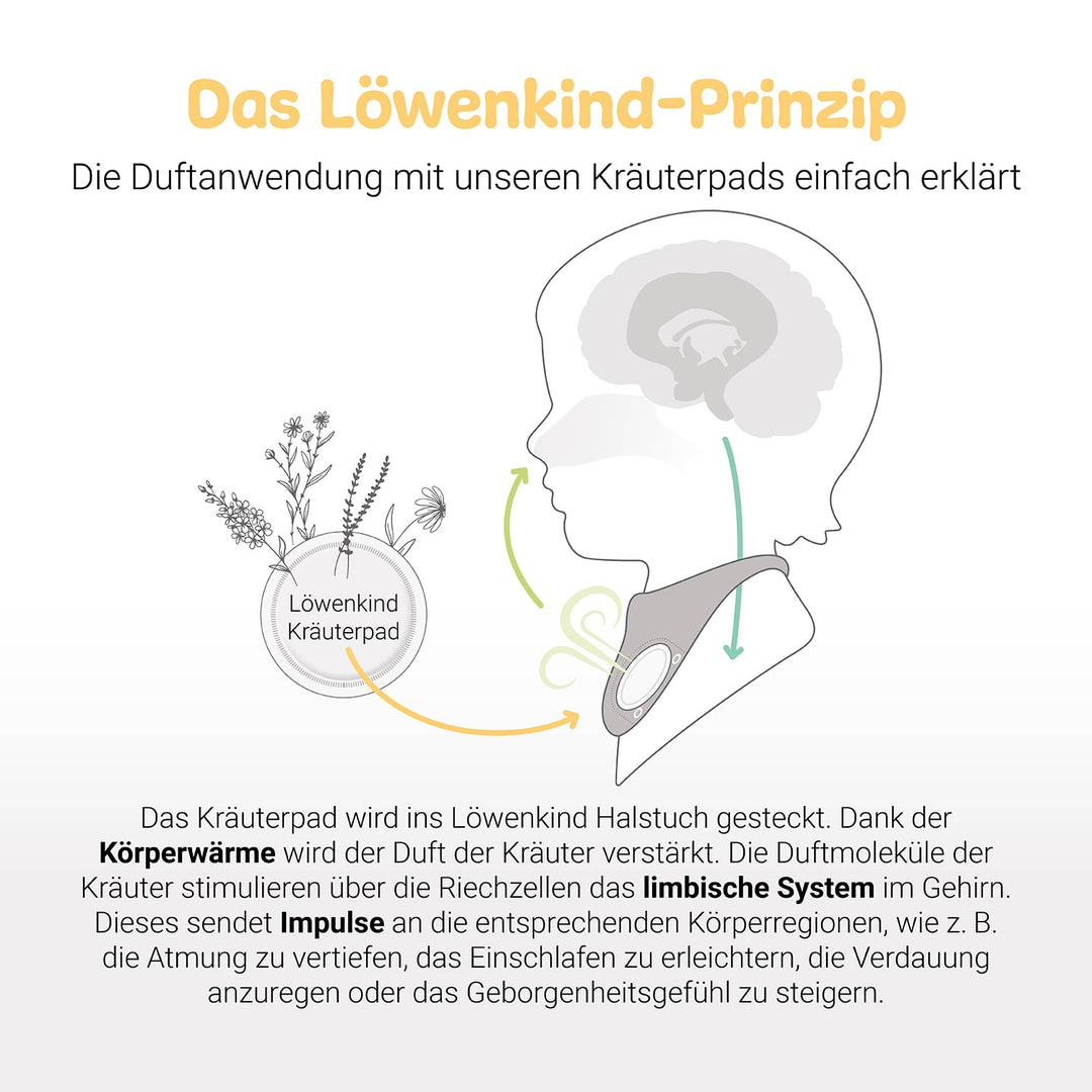 Löwenkind Gute Nacht-Pads 10er Nachfüllpackung (3 Stück) - Natürliche Unterstützung bei Schlafproble