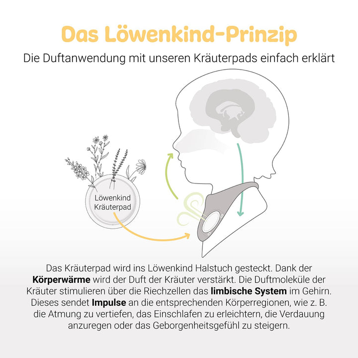 Löwenkind Gute Nacht-Pads 10er Nachfüllpackung (3 Stück) - Natürliche Unterstützung bei Schlafproble
