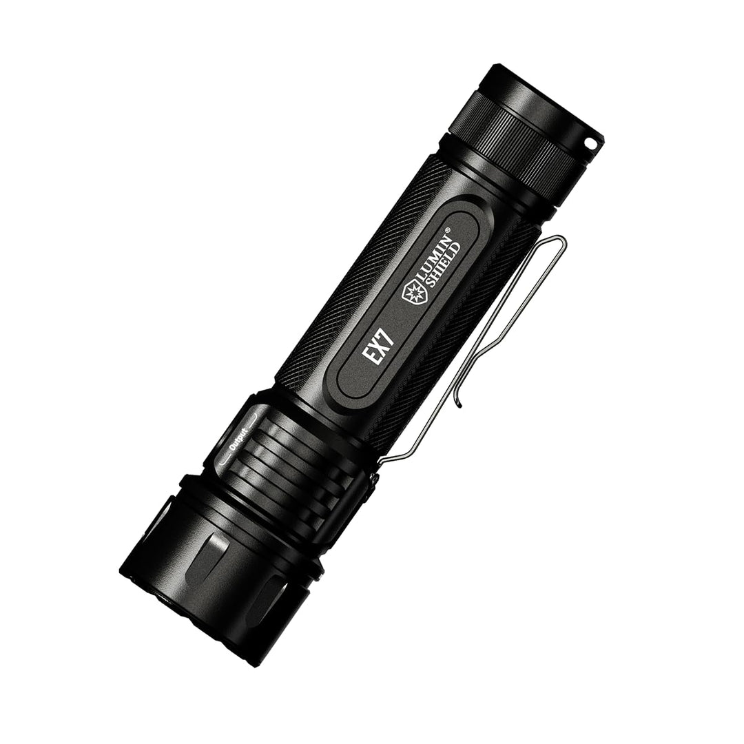Nitecore EX7-6000 Lumen Flutlicht-Mix-betriebener USB-C-Akku, Schwarz