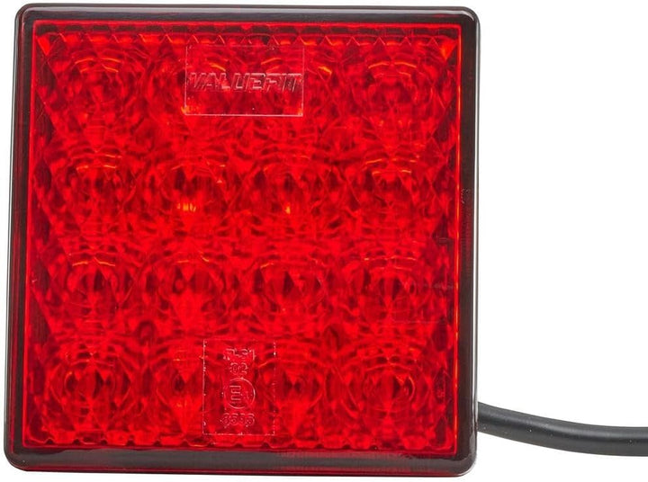 HELLA - Heckleuchte - Valuefit - LED - 12V - Anbau/geschraubt - Lichtscheibenfarbe: rot - Stecker: o