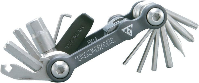 Topeak Multifunktionswerkzeug Mini 18+, Anthrazit, 15400065