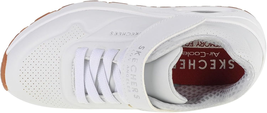 Skechers Jungen Glide-step Sport Wave Blitz Sneaker 32 EU Weiss, 32 EU Weiss