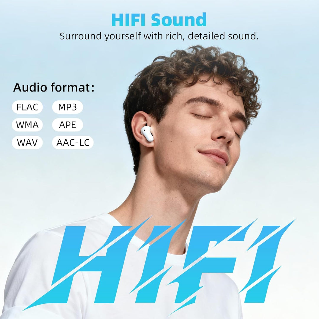 32GB MP3 Player mit Bluetooth 5.3-1.8" TFT-Farbbildschirm MP3-Player mit Kopfhörer Lautsprecher FM-R