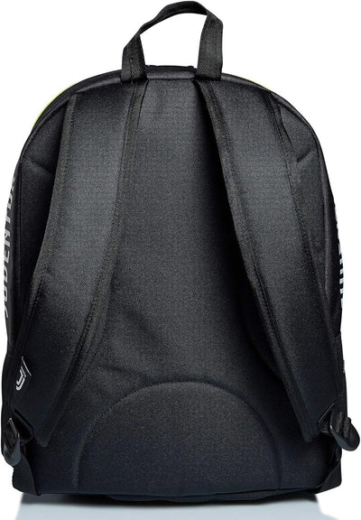 Seven Juventus Rucksack mit zwei Fächern, Best Match, Schwarz und Weiss, Schule & Freizeit Schwarz/W