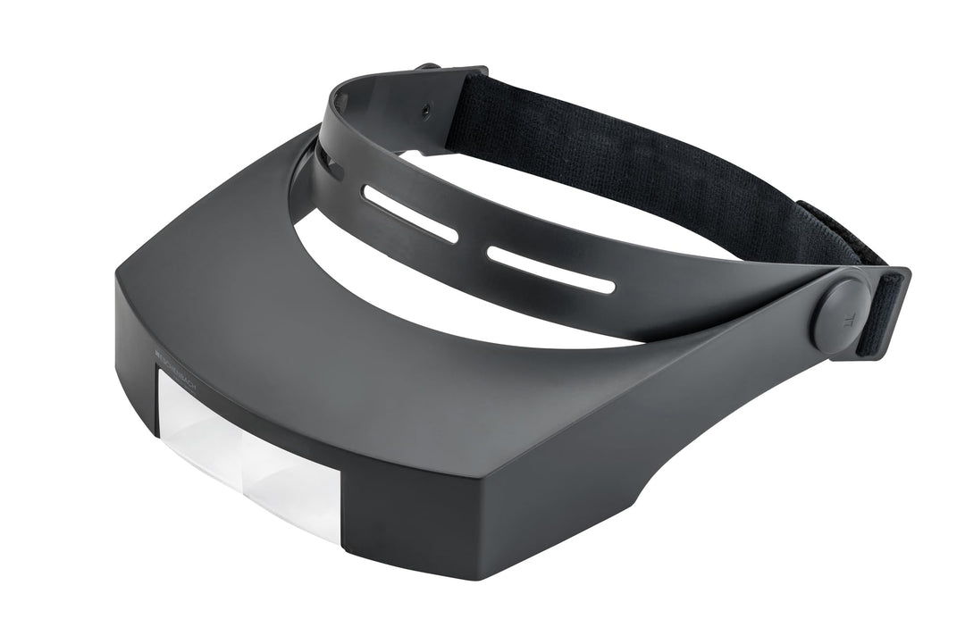 Eschenbach Optik Optik Lupenbrille Kopfbandlupe laboCOMFORT, Vergrösserung 2,5 x/+5,00 dpt, schwarz,