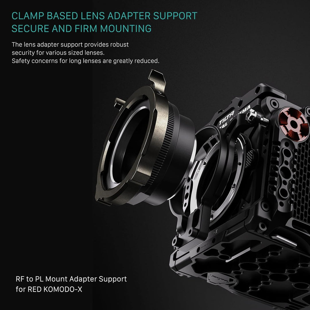 Tilta Kompletter Kamerakäfig kompatibel mit RED KOMODO-X mit Objektivadapter Unterstützung und Schne