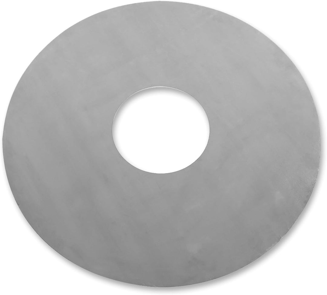 FENNEK Feuerplatte Ø 80 cm mit Ø 30 cm Loch | Grillring aus 5,0 mm Feinkornstahl | Für Feuertonne, F