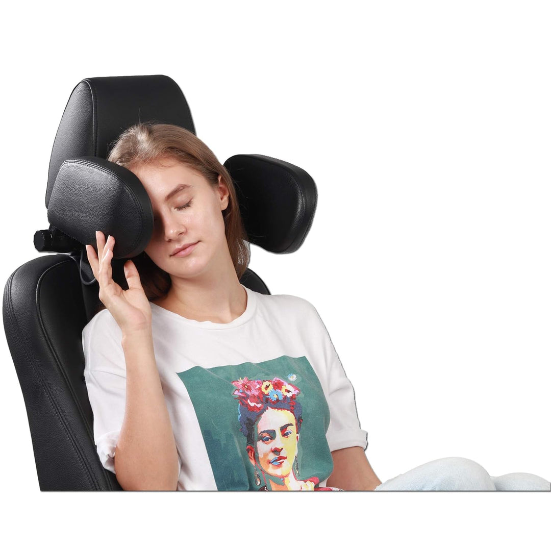 Easy Travel ergonomisches Auto Reisekopfkissen - Zubehör Kopfhalterung/ Nackenkissen/ Nackenstütze z