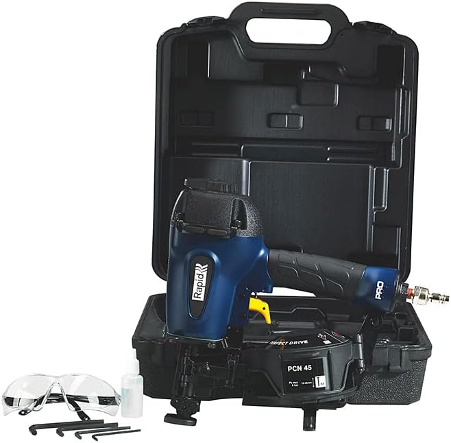 Rapid PRO PCN45 Dachpappnagler 19-45mm mit Nagelführung für 16° Dachpappnägel