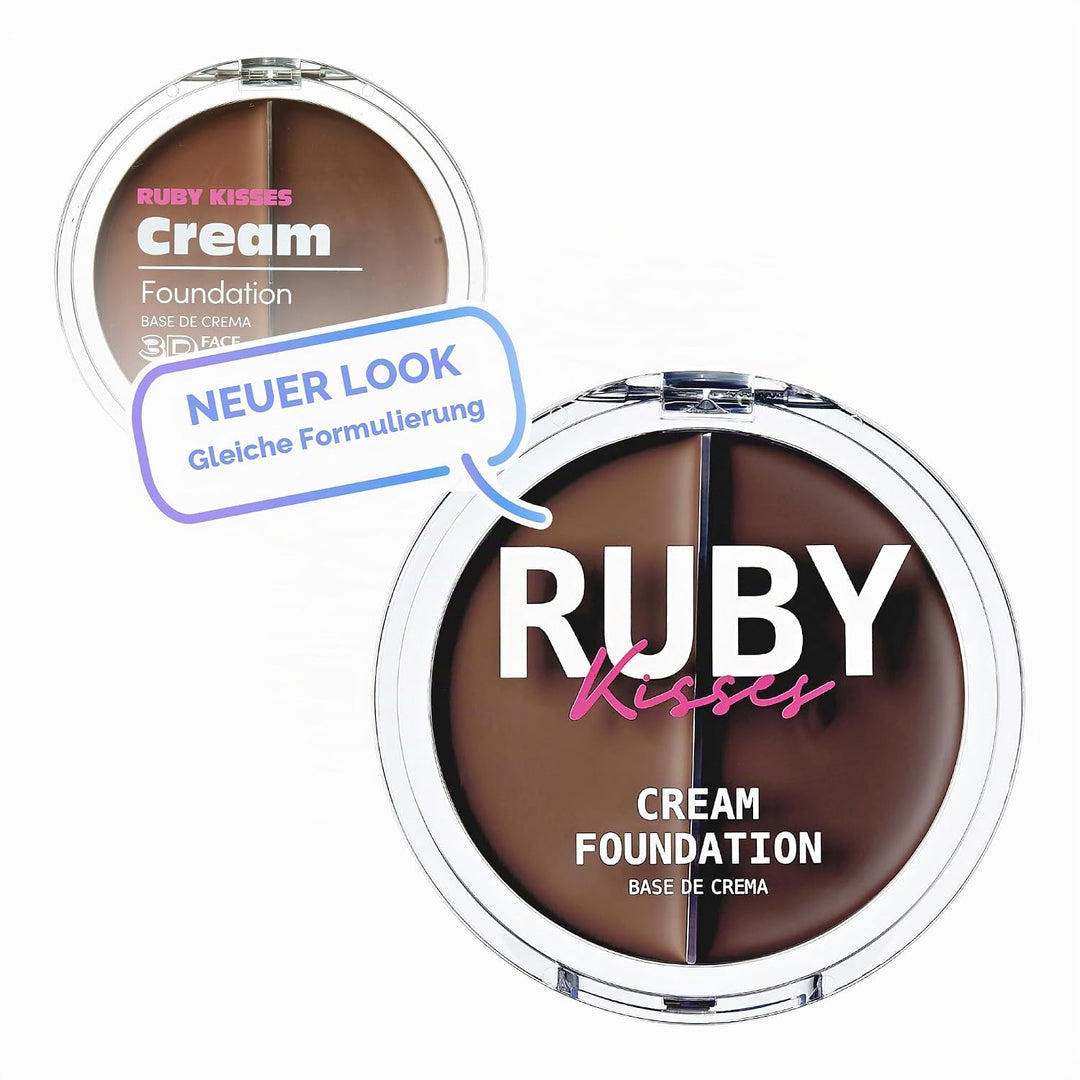 3D FACE CREATOR (RDF16) - Ruby Kisses HD 2 Color Foundation + Concealer by Ruby Kisses