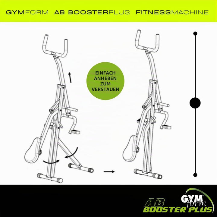 BEST DIRECT GYMFORM AB Booster, komplettes Krafttrainingsgerät, Cardio, Fitness zu Hause, multifunkt