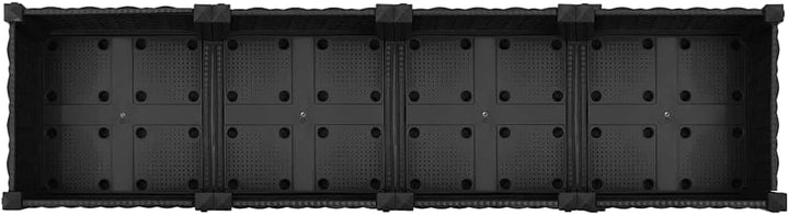 vidaXL Hochbeet Pflanzkasten Blumenkasten Gemüsebeet Pflanzbeet Blumenbeet Frühbeet Gartenbeet Pflan