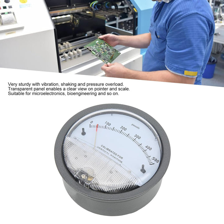 Differenzdruckmessgerät, hochpräzises Manometer zur Messung von positivem, negativem und Differenzdr