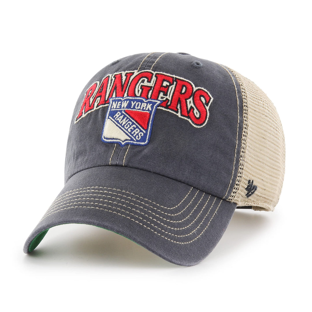 '47 NHL New York Rangers Cap Basecap Baseballcap Tuscaloosa Trucker Navy Kappe