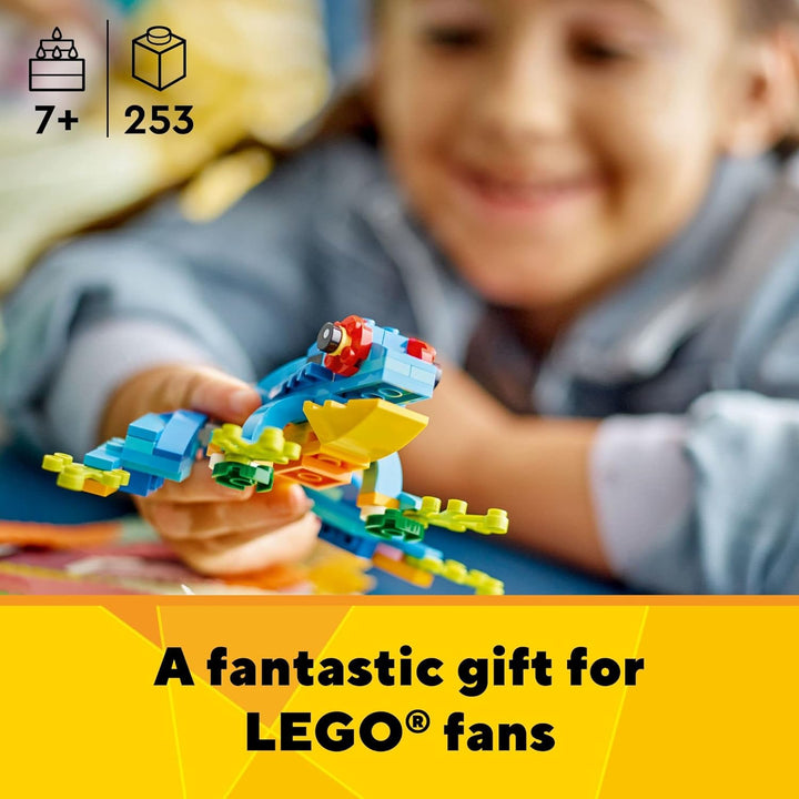 LEGO Creator 3 in 1 Exotic Parrot to Frog to Fish 31136 Animal Figures Building Toy Kreativspielzeug