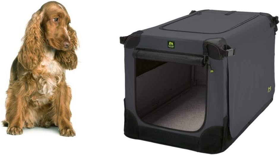 Maelson Soft Kennel Hundebox - Anthrazit - 62 x 41 x 41 cm Anthrazit L 62 x B 41 x H 41 cm, Anthrazi