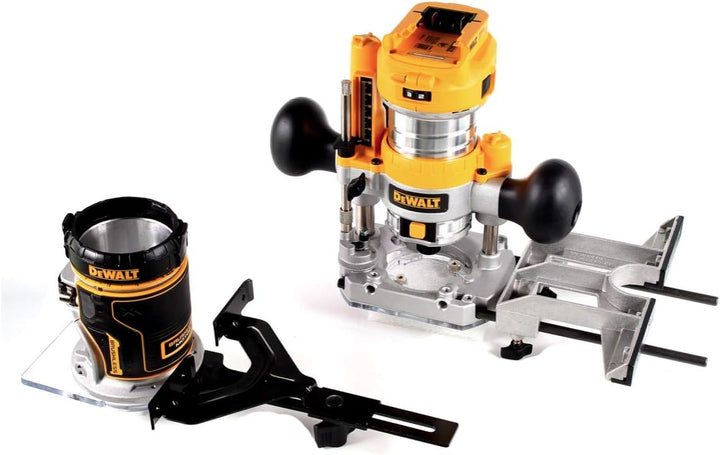 DEWALT DCW 604 P2 Akku Kombifräse 18V 55 mm + 2x Akku 5,0Ah + Ladegerät + TSTAK Single, Single