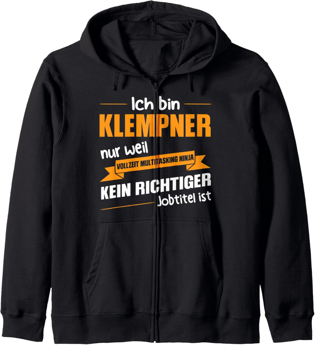 Klempner Installateur Anlagenmechaniker Kapuzenjacke