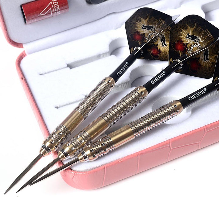 CUESOUL Dragon Deluxe Messing Steel Dartpfeile, 21 Gramm J2102 25 Gramm, J2102 25 Gramm