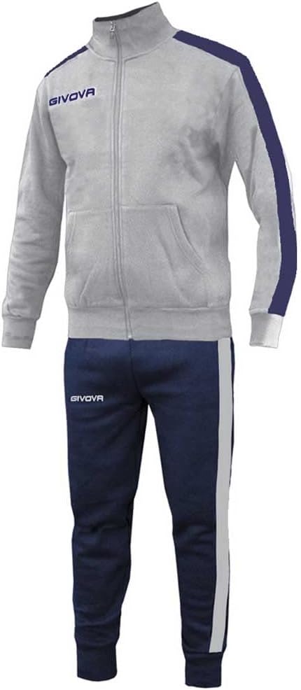 Givova Herren Tuta Felpa Revolution Sportoutfit L mehrfarbig, L mehrfarbig