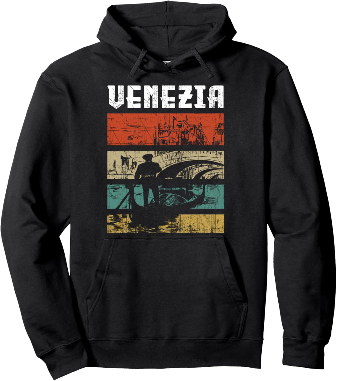 Venedig Italien Gondel Italienisches Souvenir Venezia Italy Pullover Hoodie