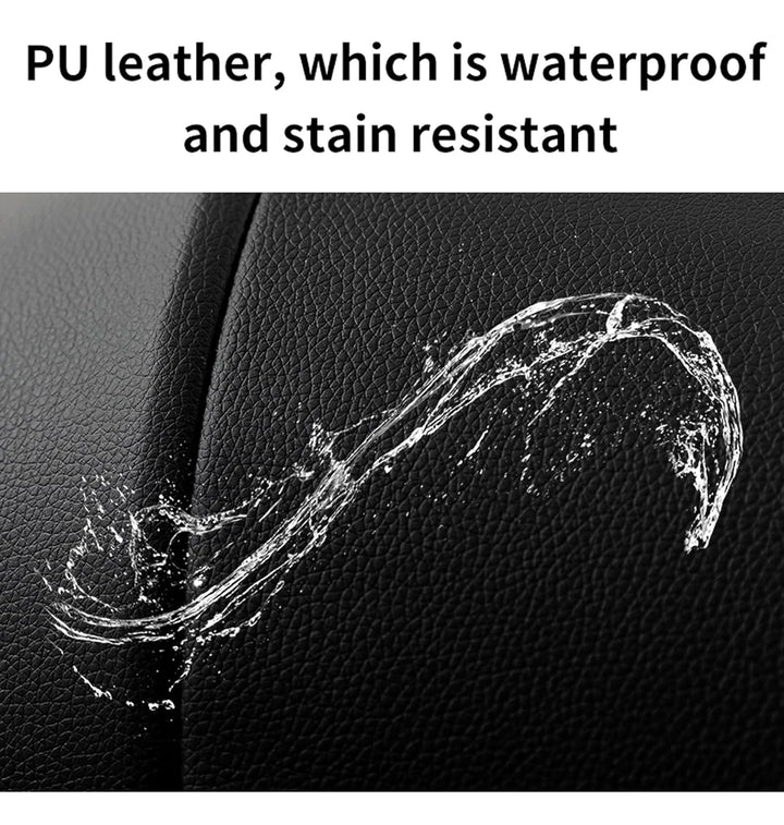 Doraystar PU-Leder Kinderwagen 3 in 1, Kombikinderwagen 3 in 1 mit Zwei Umkehrbaren Schiebemodi, Kin