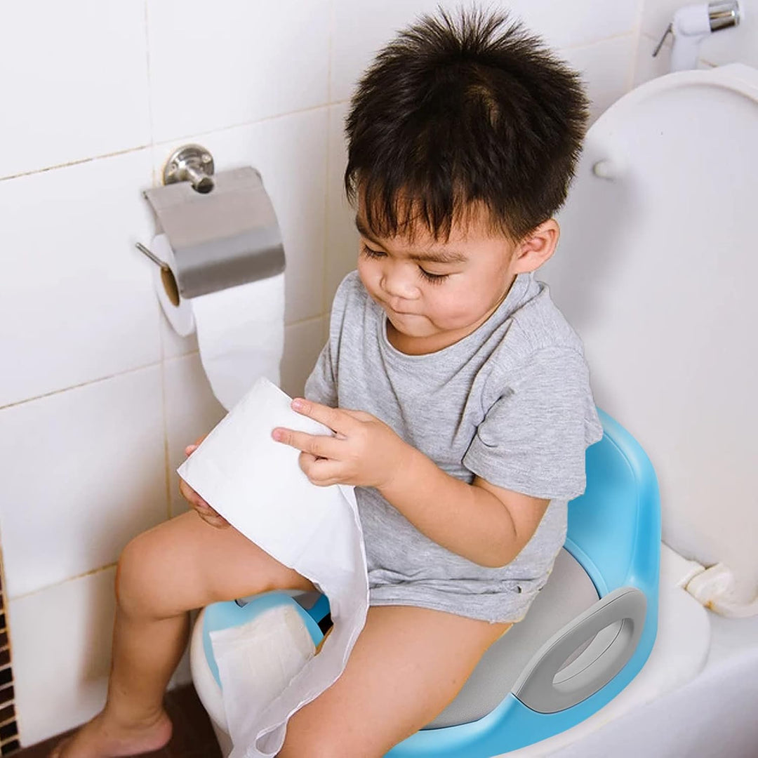 Aufun Toilettensitz Kinder WC Aufsatz, Baby Potty Training Toilettentrainer, für Jungen und Mädchen
