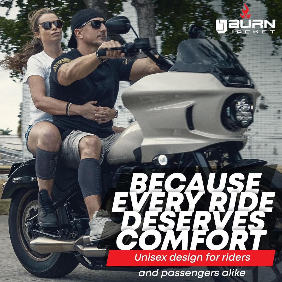 Burn Jacket Pro Motorrad Auspuffrohr Verbrennung Schutzhülle Beinschutz Länger Dual Layer Schutz Pas