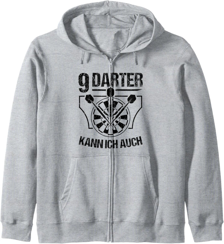 Darts Dartspieler Dartscheibe 9 Darter Kann Ich Auch Dart Kapuzenjacke