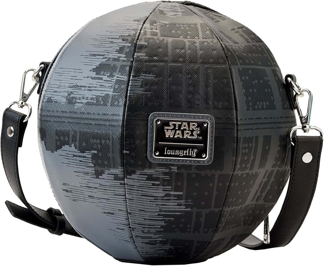 Loungefly Star Wars Return of the Jedi 40th Anniversary Death Star Figural Crossbody Purse Einheitsg