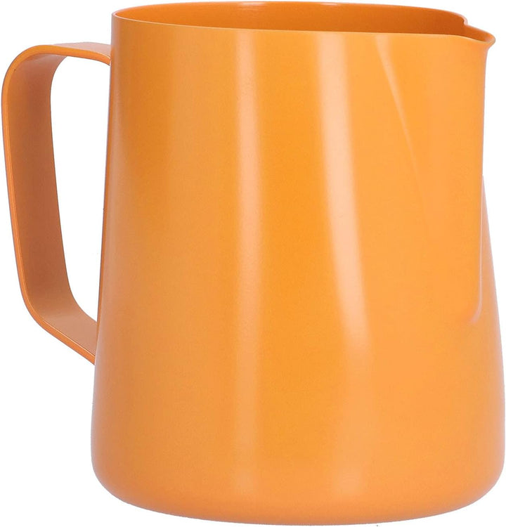 Milchaufschäumkännchen, 400 ml, PTFE, spitzer Mund, Edelstahl-Kaffeekanne für Zuhause, Küche, Aufsch