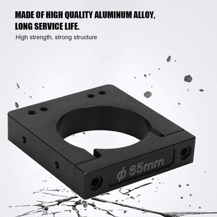 fasient CNC Motorhalterung, Spindelmotorhalterung CNC Motorklemme Hochpräzise Abmessungen für CNC Fr