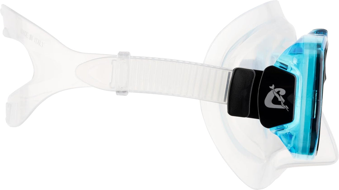 Cressi Focus - Schnorchelmaske, Einstellbar Schnorchelset Erwachsene, Taucherbrille Kinder und Tauch