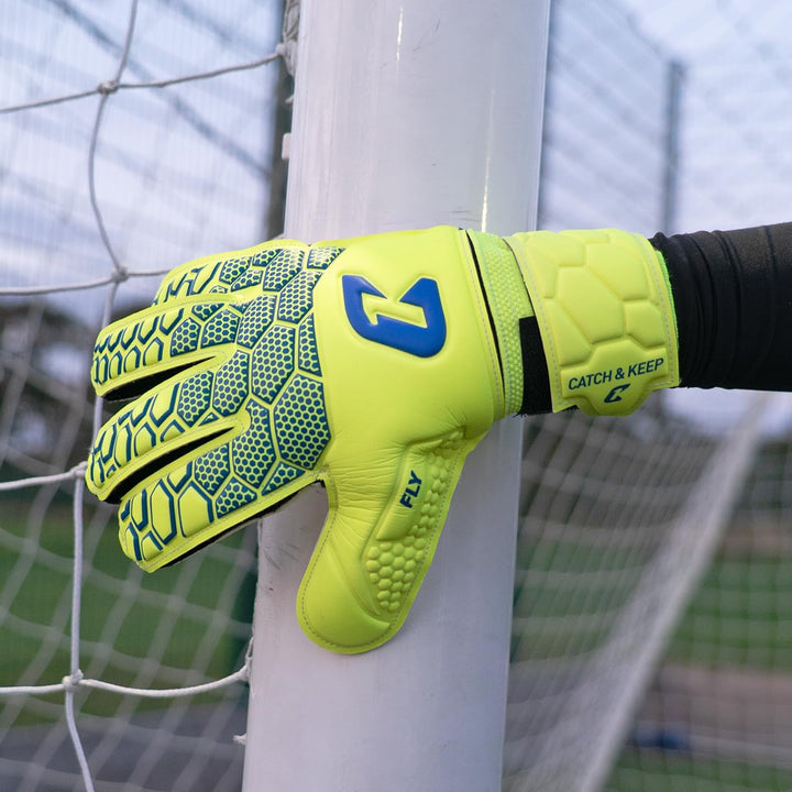 CATCH & KEEP Torwarthandschuhe Kralle Junior Pro 3.0 - Professionelle Torwart-Fussballhandschuhe für