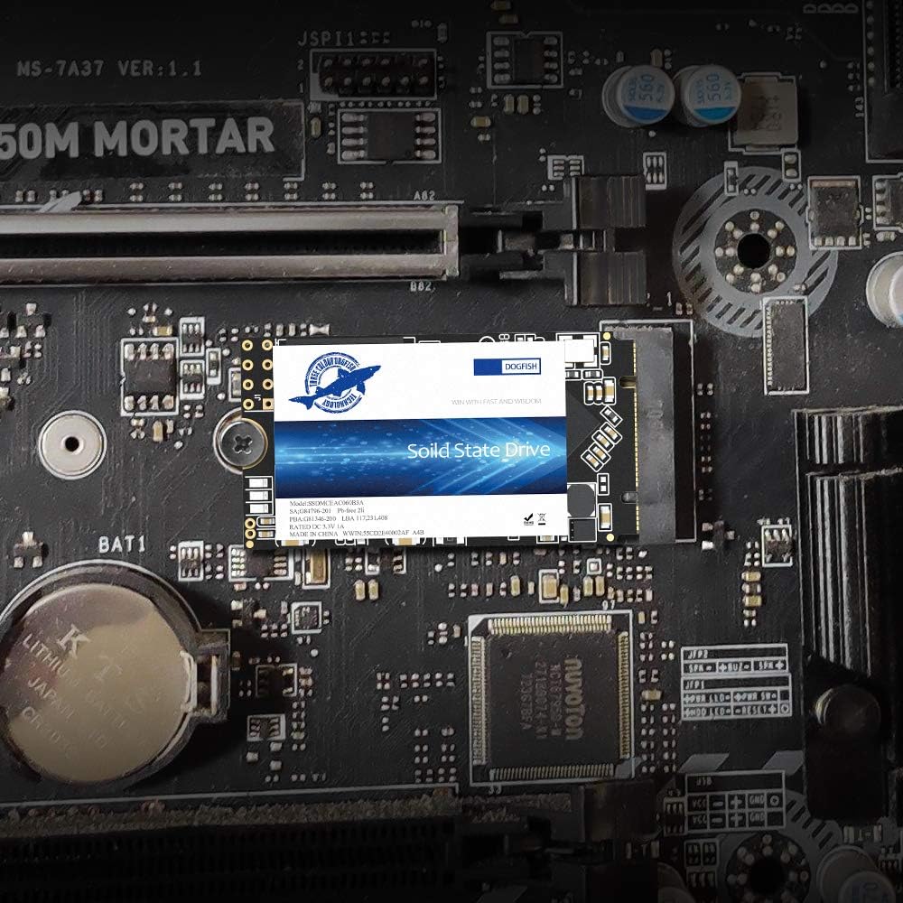 Dogfish SSD M.2 2242 500GB Solid State Drive Ngff Internen Desktop Computer 6Gb/s High Performance F