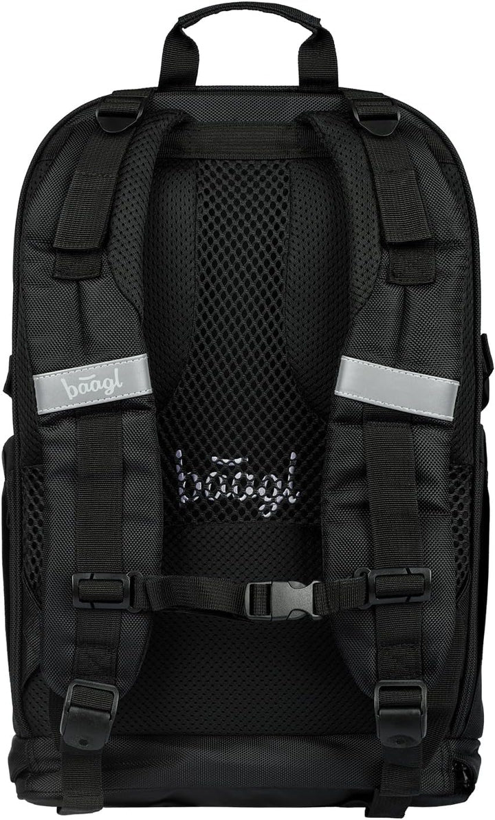 Baagl Schulrucksack Für Jungen Mädchen Teenager, Ergonomischer Kinderrucksack mit Laptopfach Für Sch