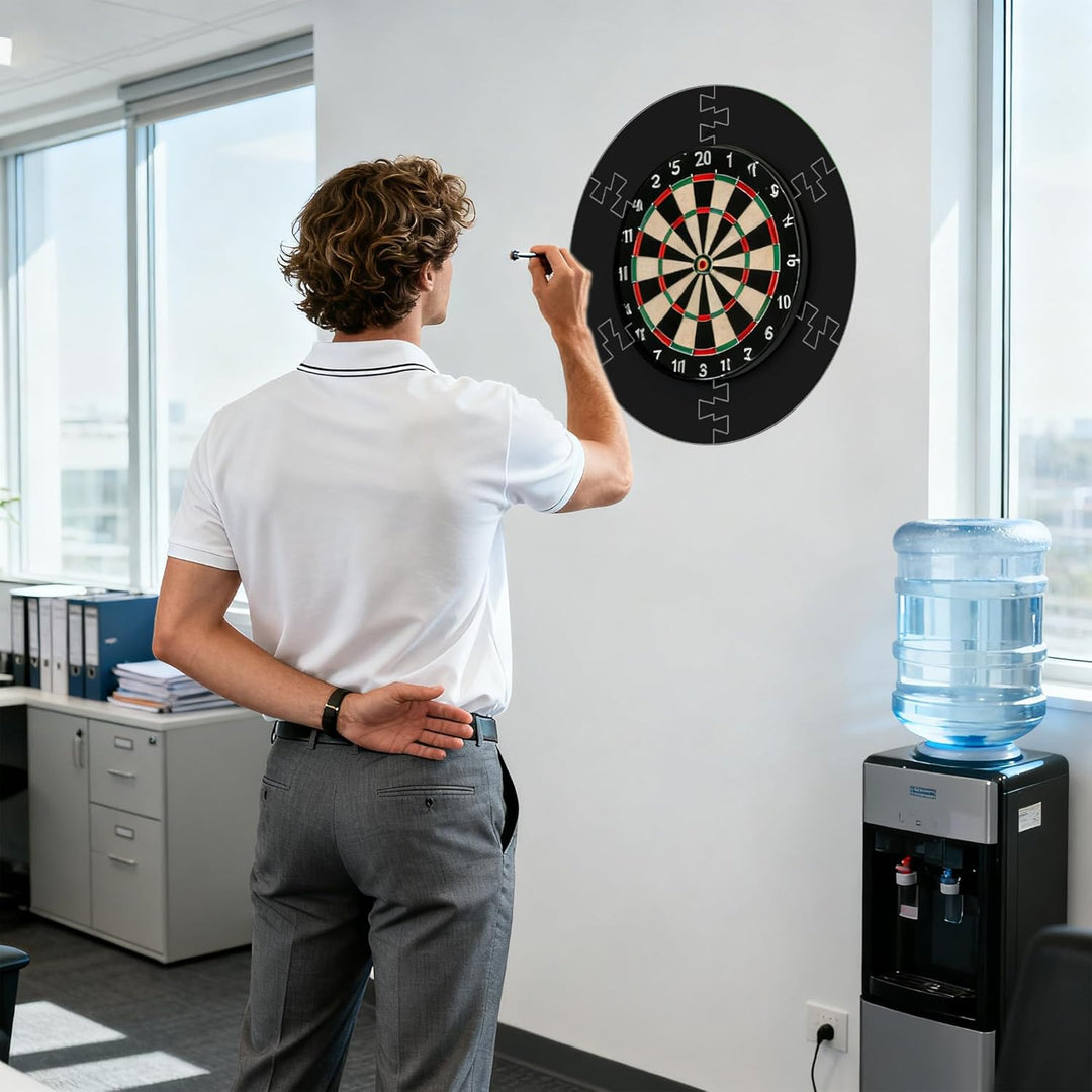 Dartscheibe Schutzring Innerer Kreis 45cm Aussenring 71cm, Leichtes Eva Dartscheiben Surround, Surro