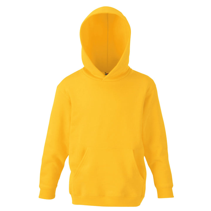 Fruit of The Loom Jungen Kapuzenpullover Classic Hoodie 128 Dunkelgelb, 128 Dunkelgelb
