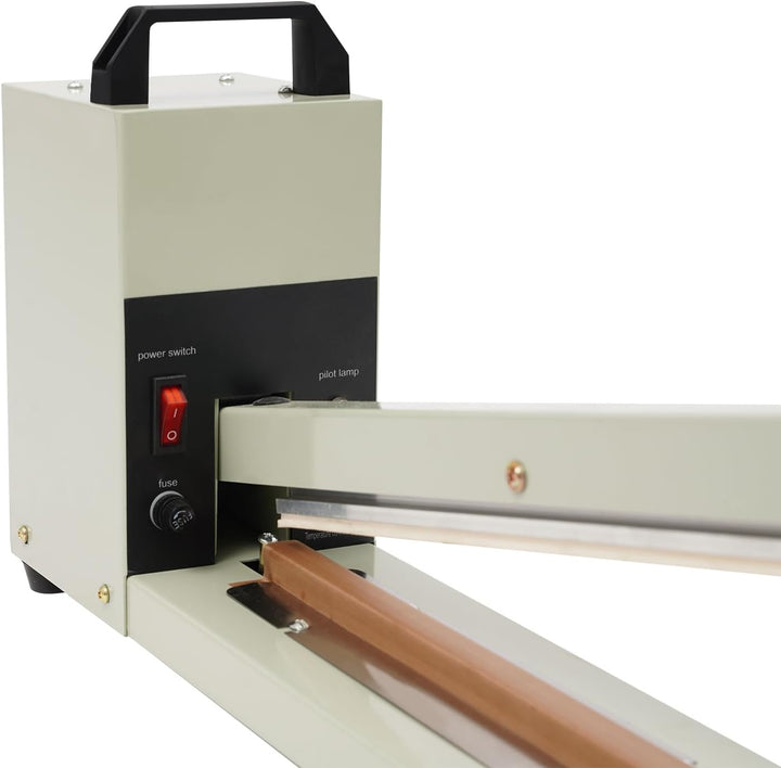 Heisssiegelgerät 600 mm Folienschweissgerät Impuls Schweissgerät 3mm Dichtungsbreite Balkenschweissg