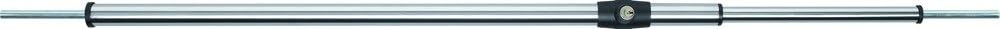 ABUS Teleskopstange Tele-Z 140 für Laibung, 1010-1400 mm, Chrom, 233319 1.010-1.400 mm, Verschiedens