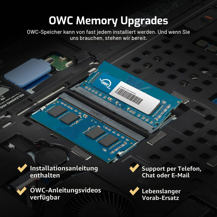 OWC 8 GB (1 x 8 GB) 1867 MHz DDR3 SO-DIMM PC3-14900 204-Pin-CL11-Speichererweiterung (OWC1867DDR3S8G