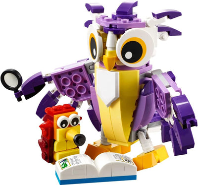 Lego Creator 3-in-1 Set: Wald-Fabelwesen 31125 + Tropischer Papagei 30581 (Polybag), ab 7 Jahren